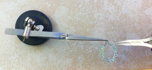 Kristal Wick's Using a Third Hand Tool - , Tools For Wire Jewelry, Tools, using a third hand